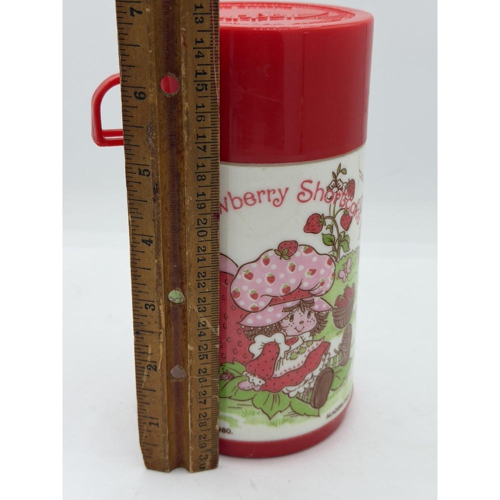 Vintage Strawberry Shortcake 1980's Thermos Complete - Picture 7 of 7